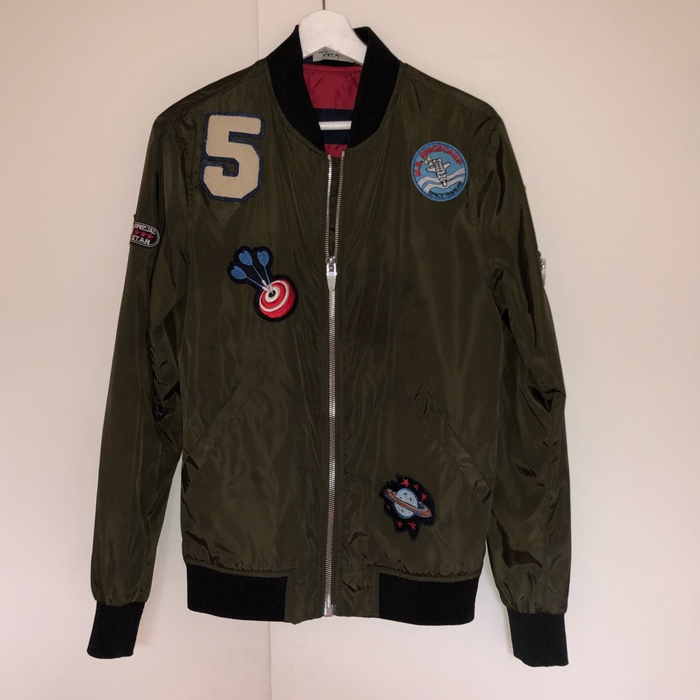 ❤️ UNISEX BOMBER JACKET ❤️ with patches